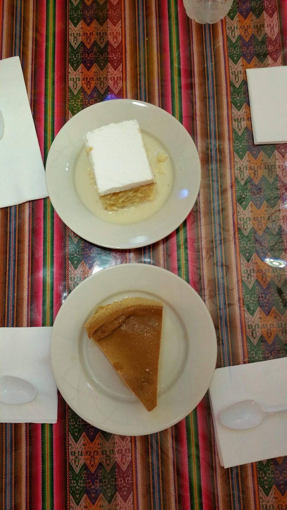 Tres Leche Y Flan